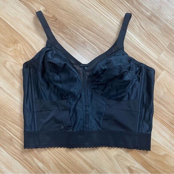 Carnival Camisole Longline Bra Women’s Full Coverage Wireless Bustier Corset - Picture 3 of 10